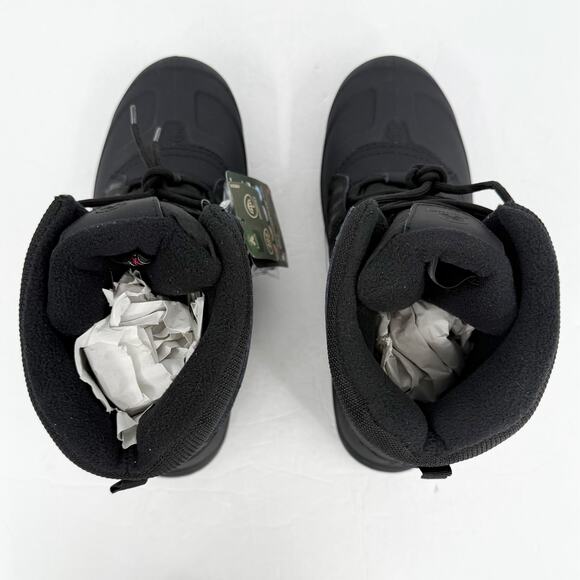 Kamik Mens Iceland Snow Boots US 12 EU 45 Black Grey Waterproof NWOB - Picture 10 of 13